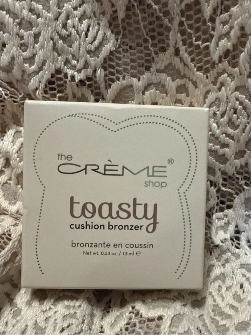 The CRÈME Shop Toasty Cushion Bronzer — Warm Brown